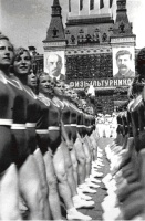 Aleksandr Rodchenko, <em>Marching across Red Square</em> (1936). Courtesy A Rodchenko and V Stepanova archives.